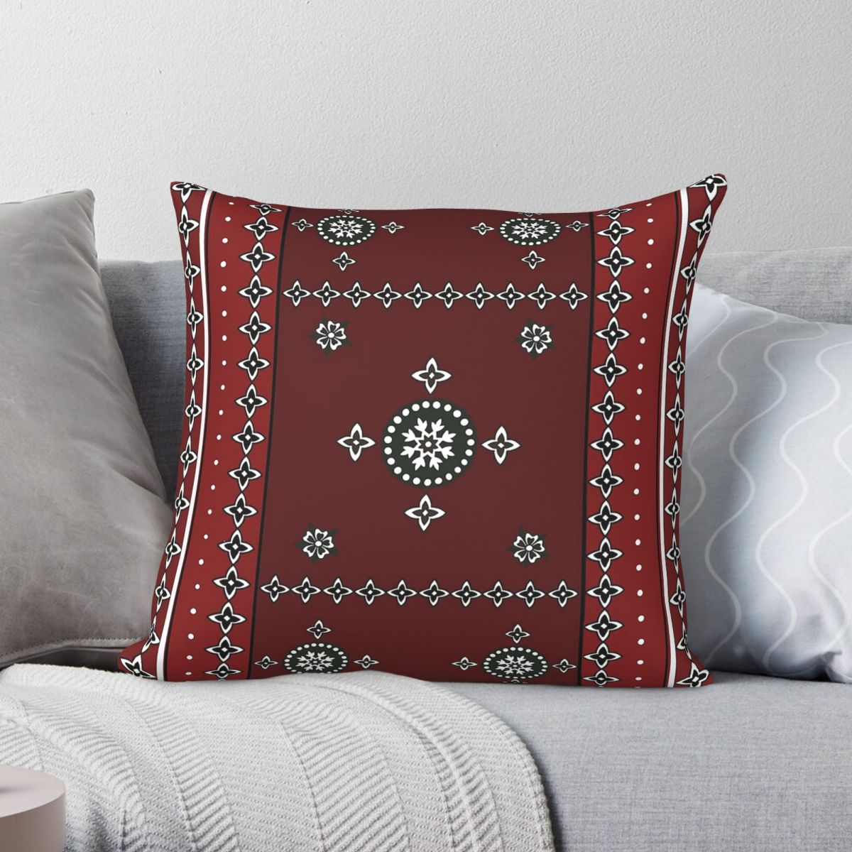 Home Decor Karachi - Poszewka na poduszkę w stylu Sindhi