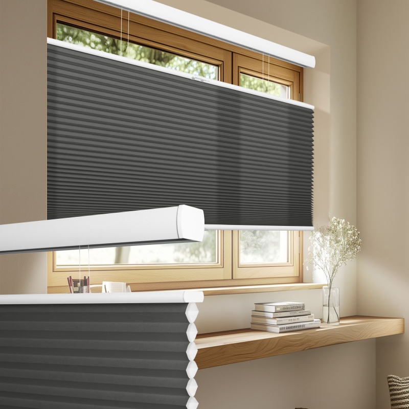 Home Decor Window Blinds - Nowoczesne rolety plaster miodu z odczepianymi