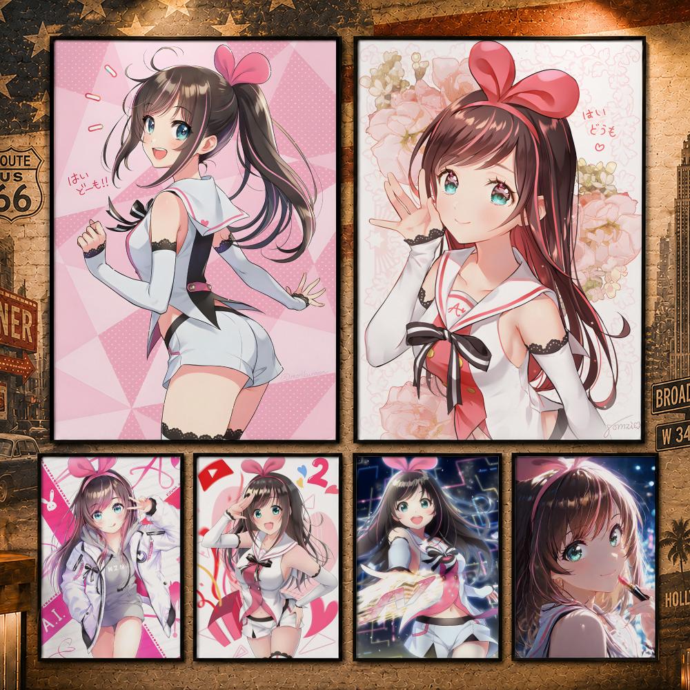 Home Decor Ai Free - Plakat Virtual Idol K-Kizuna AIS, Vintage