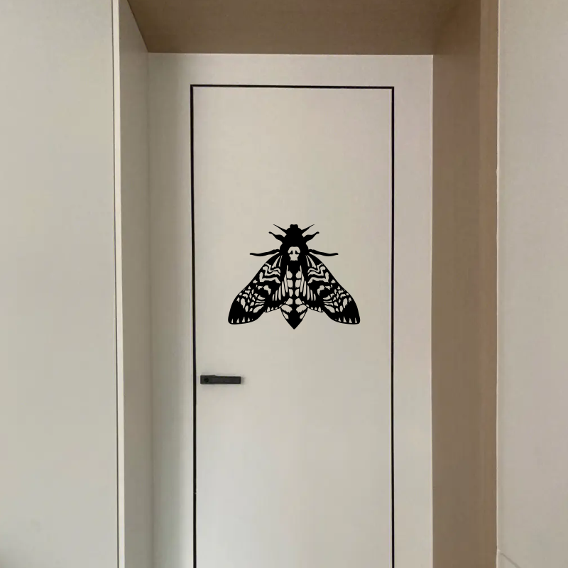 Home Decor Window Blinds - Gothic Death Head Moth Art Wall