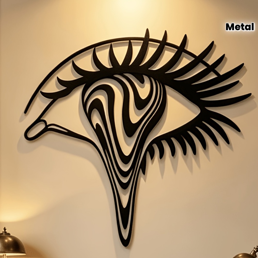 Home Decor Interior - CIFBUY Metalowa dekoracja ścienna z motywem