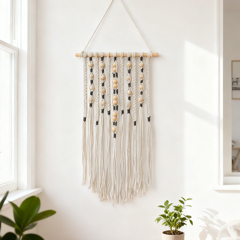 Makrama na ścianę, dekoracja b – Macrame Wall Hanging recenzja i cena