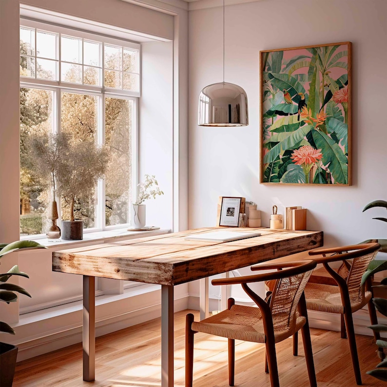 1 szt. Retro Tropikalny Plakat – Home Decor Trends recenzja i cena