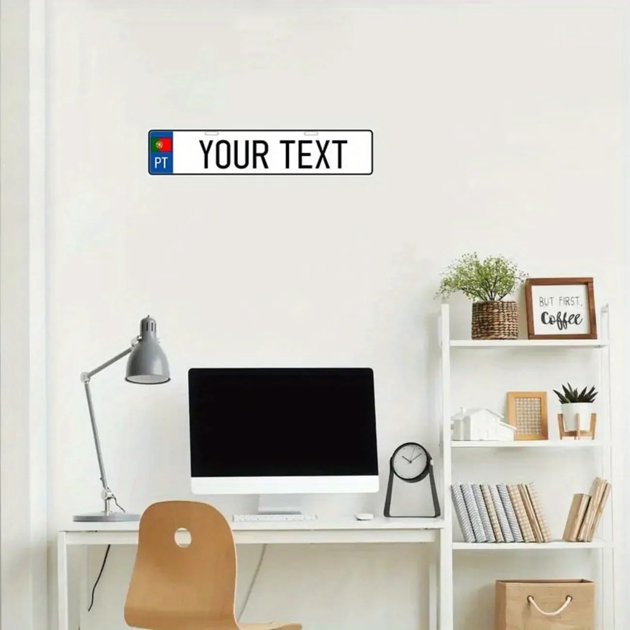 Tablica rejestracyjna retro z  – Home Decor Interior recenzja i cena