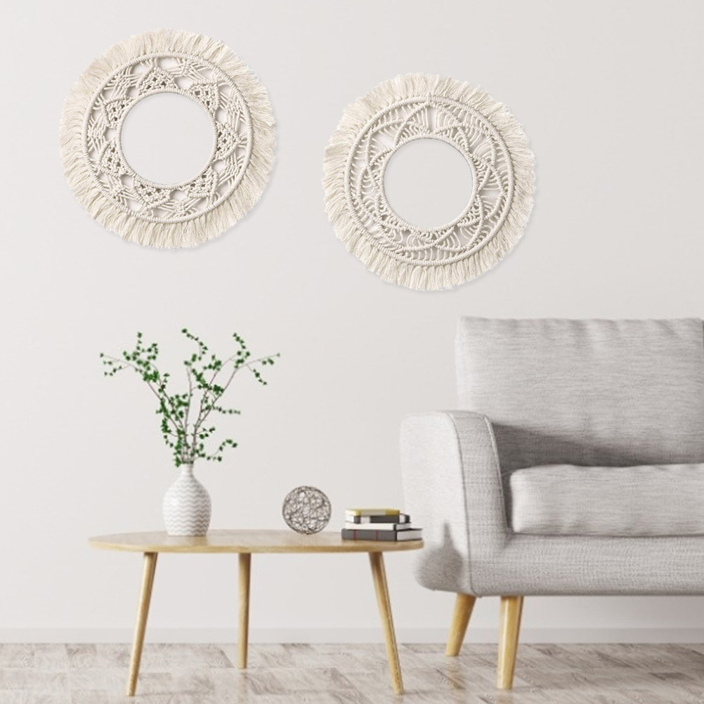 Bawełniany okrągły gobelin ści – Macrame Wall Hanging recenzja i cena