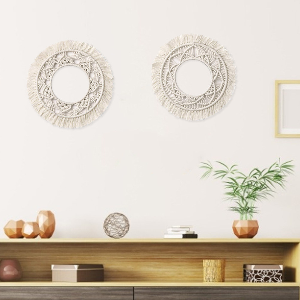 Bawełniany okrągły gobelin ści – Macrame Wall Hanging recenzja i cena