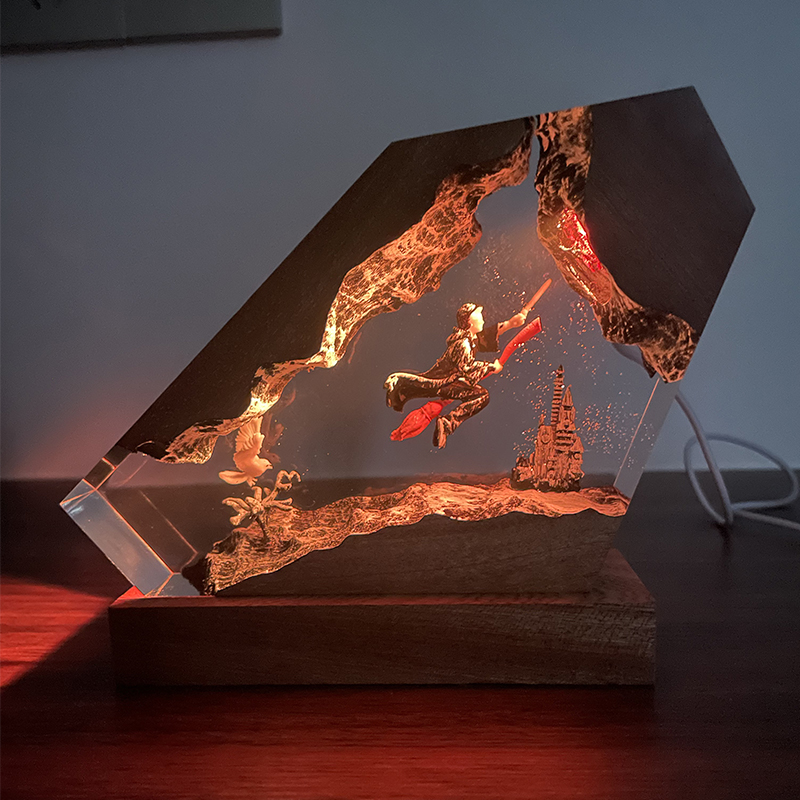 Lampa z żywicy epoksydowej z m – Home Decor Resin recenzja i cena