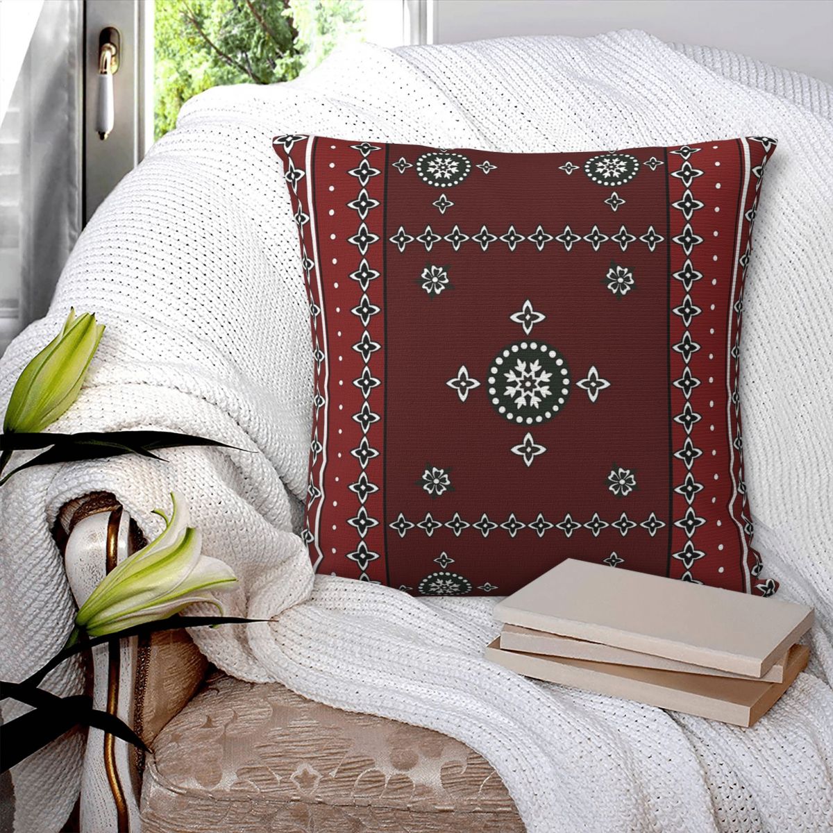 Poszewka na poduszkę w stylu S – Home Decor Karachi recenzja i cena