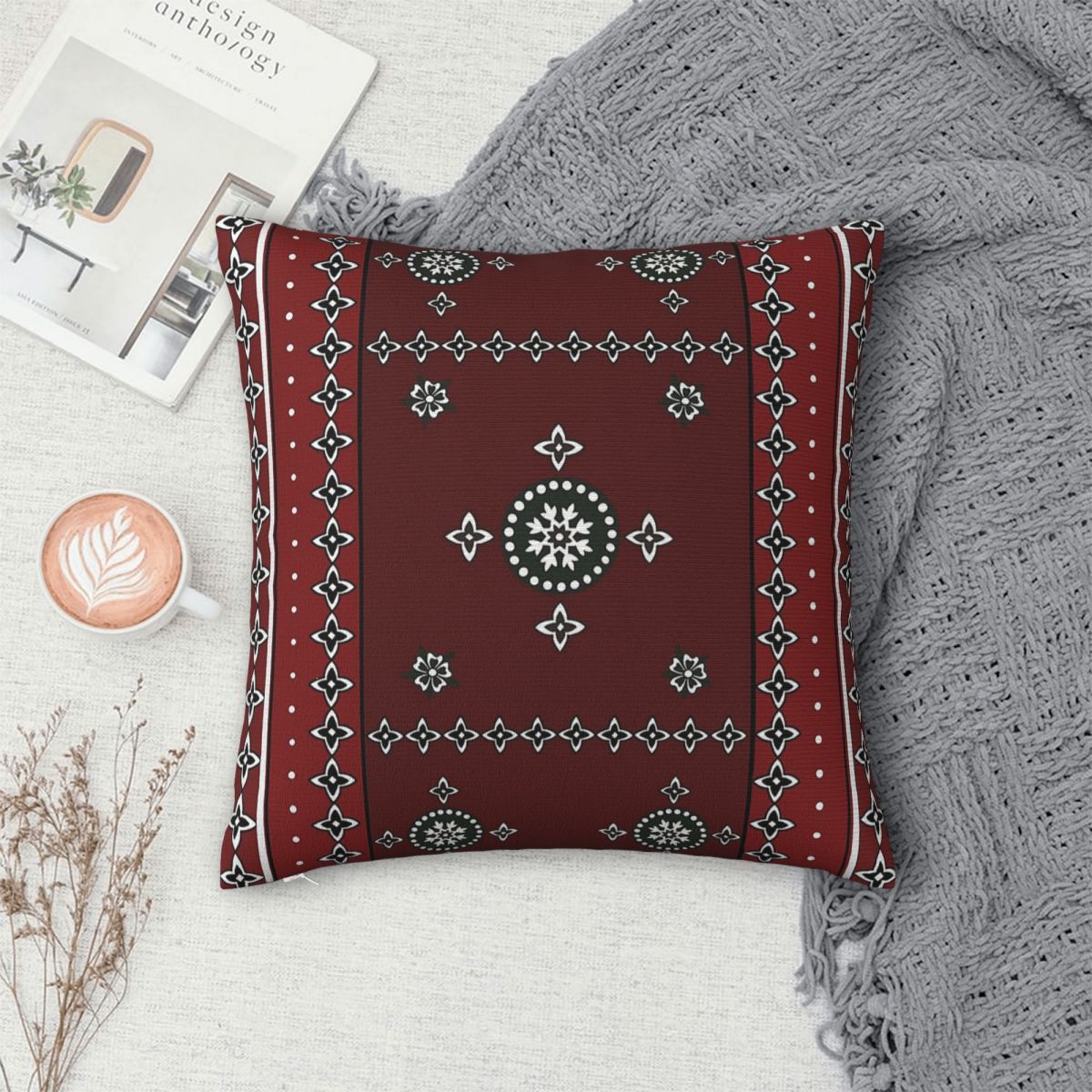 Poszewka na poduszkę w stylu S – Home Decor Karachi recenzja i cena