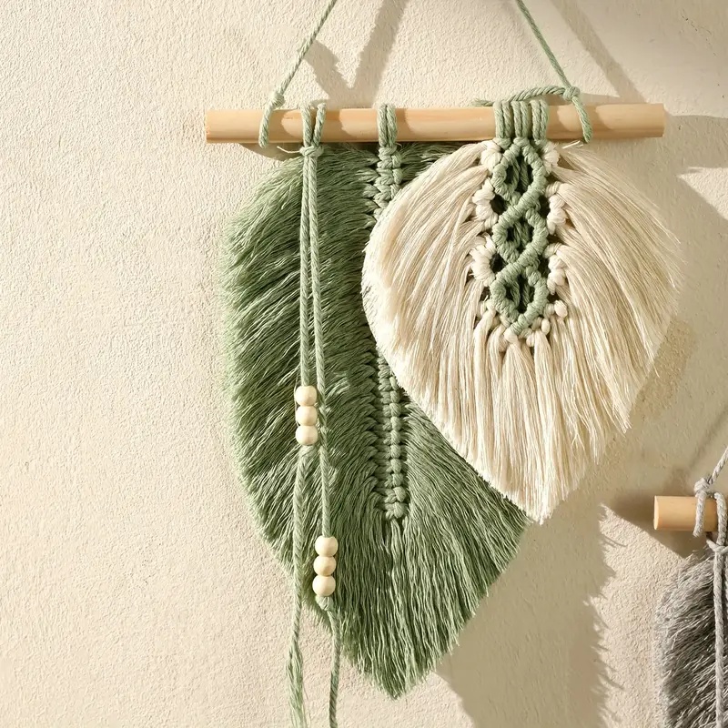 Ręcznie robiony wiszący liść m – Macrame Wall Hanging recenzja i cena