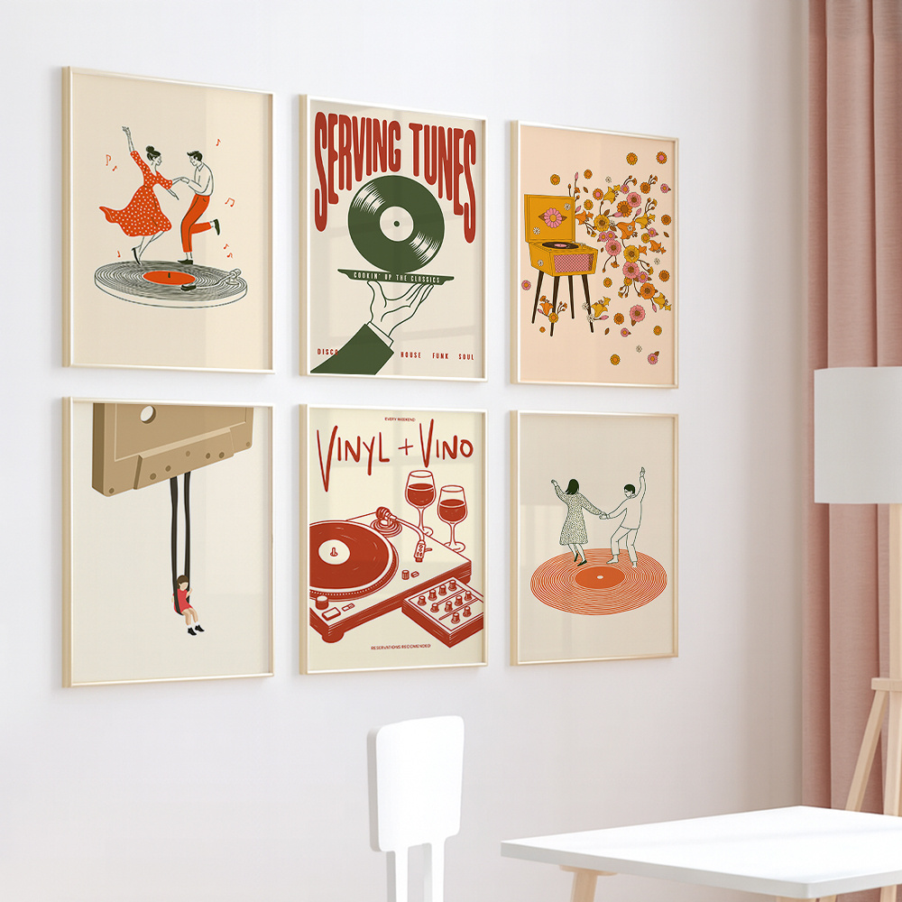 1 szt. Vintage Plakat Muzyczny – Home Decor Trends recenzja i cena