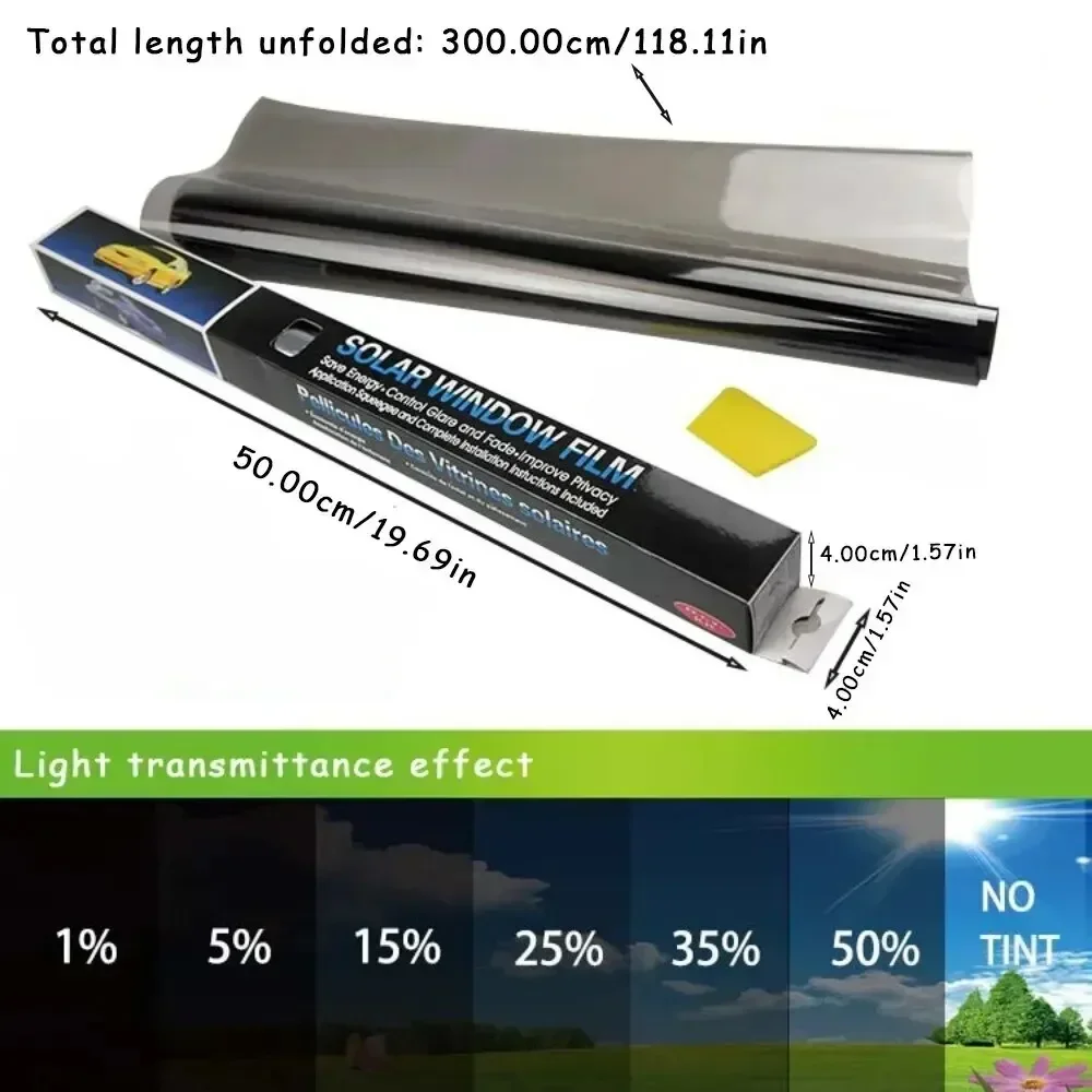 3Mx50CM VLT Czarne folie samoc – Home Decor Window Blinds recenzja i cena