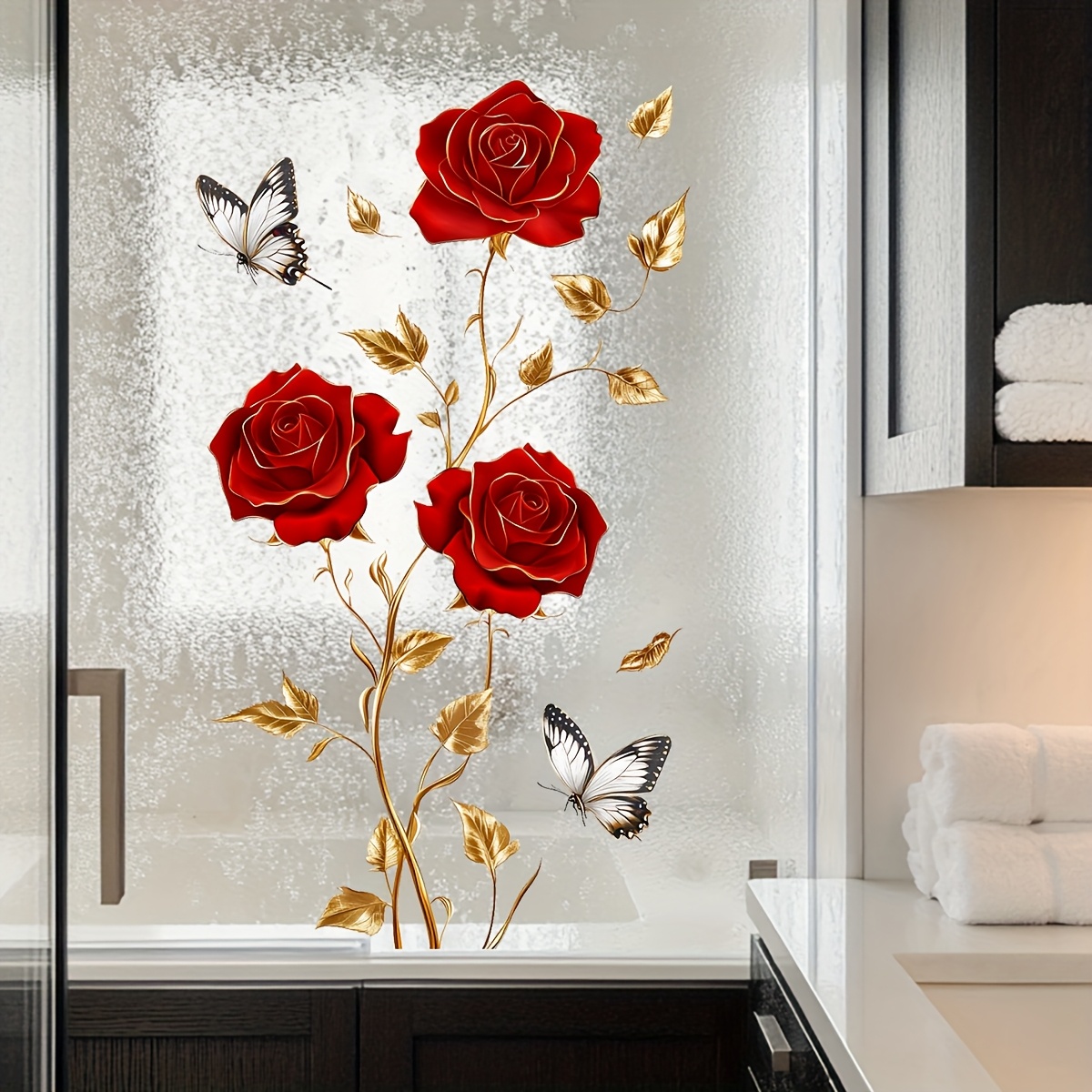 1 szt. Urocza i romantyczna na – Home Decor Window Blinds recenzja i cena