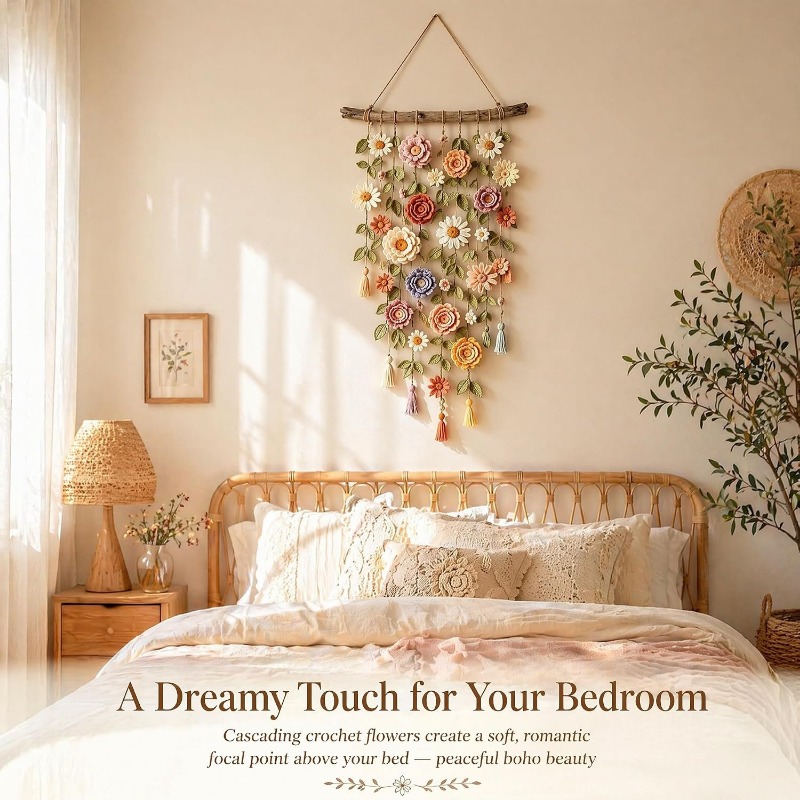 Nowa, ręcznie wykonana dekorac – Macrame Wall Hanging recenzja i cena