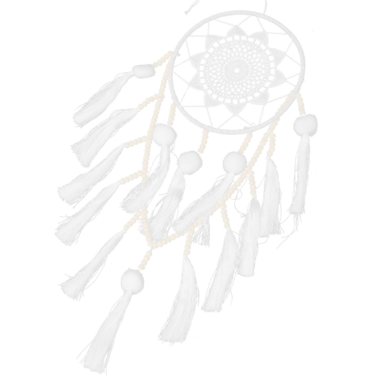 Duży biały łapacz snów w stylu – Macrame Wall Hanging recenzja i cena