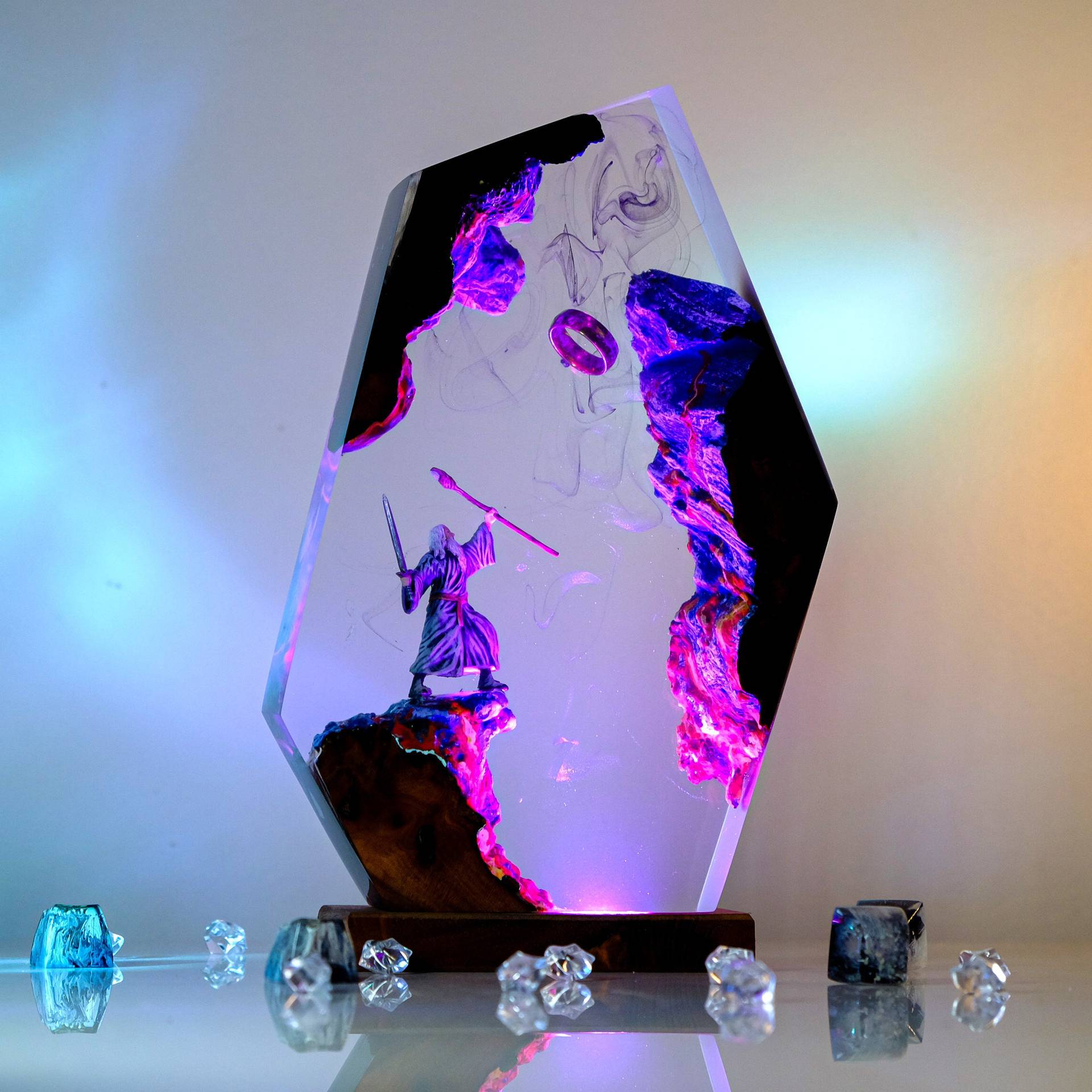 Figurka z sceny filmowej, stol – Home Decor Resin recenzja i cena