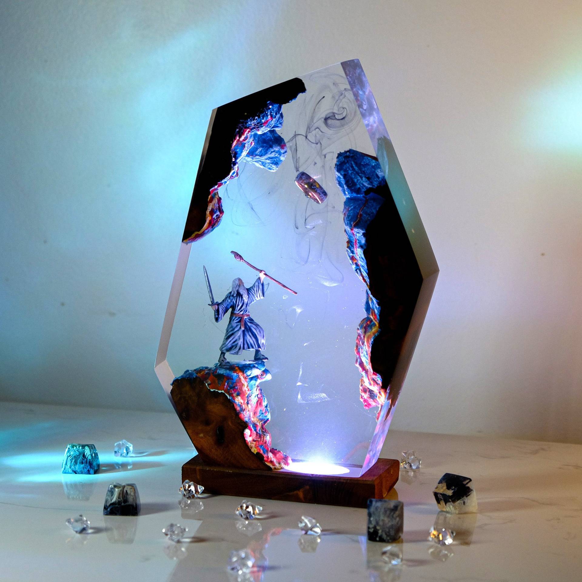 Figurka z sceny filmowej, stol – Home Decor Resin recenzja i cena