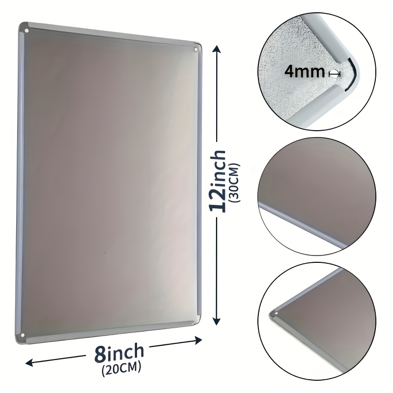 Metalowy szyld z francuskim pr – Home Decor Trends recenzja i cena