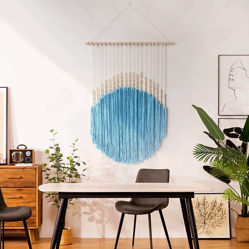Półokrągła makrama wisząca na  – Macrame Wall Hanging recenzja i cena