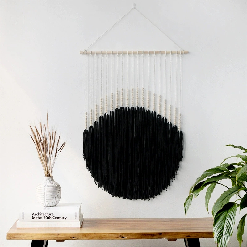 Półokrągła makrama wisząca na  – Macrame Wall Hanging recenzja i cena