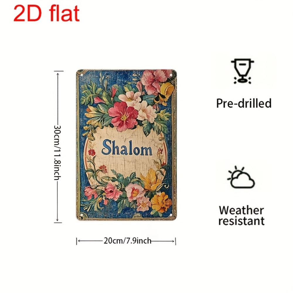 CIFBUY Vintage Floral Shalom A – Home Decor Garden recenzja i cena