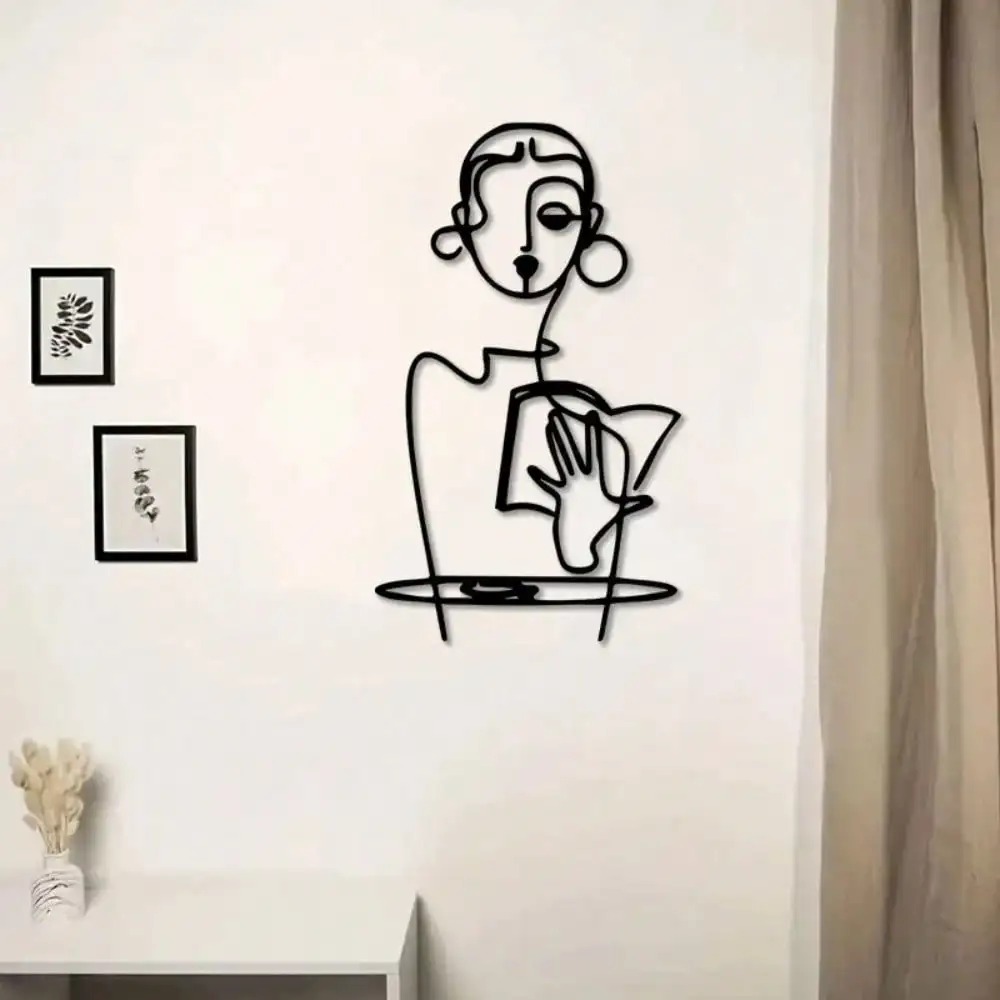 Minimalistyczna metalowa grafi – Home Decor Brand recenzja i cena