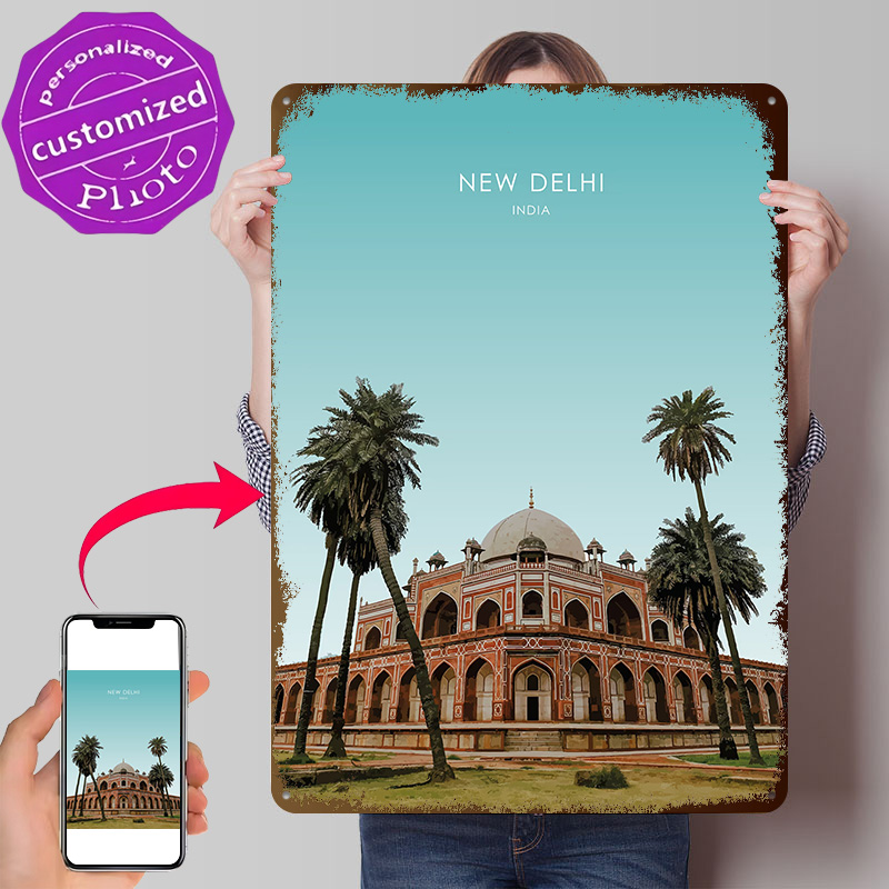 Nowy Delhi Indie Grafika Druko – Home Decor Delhi recenzja i cena