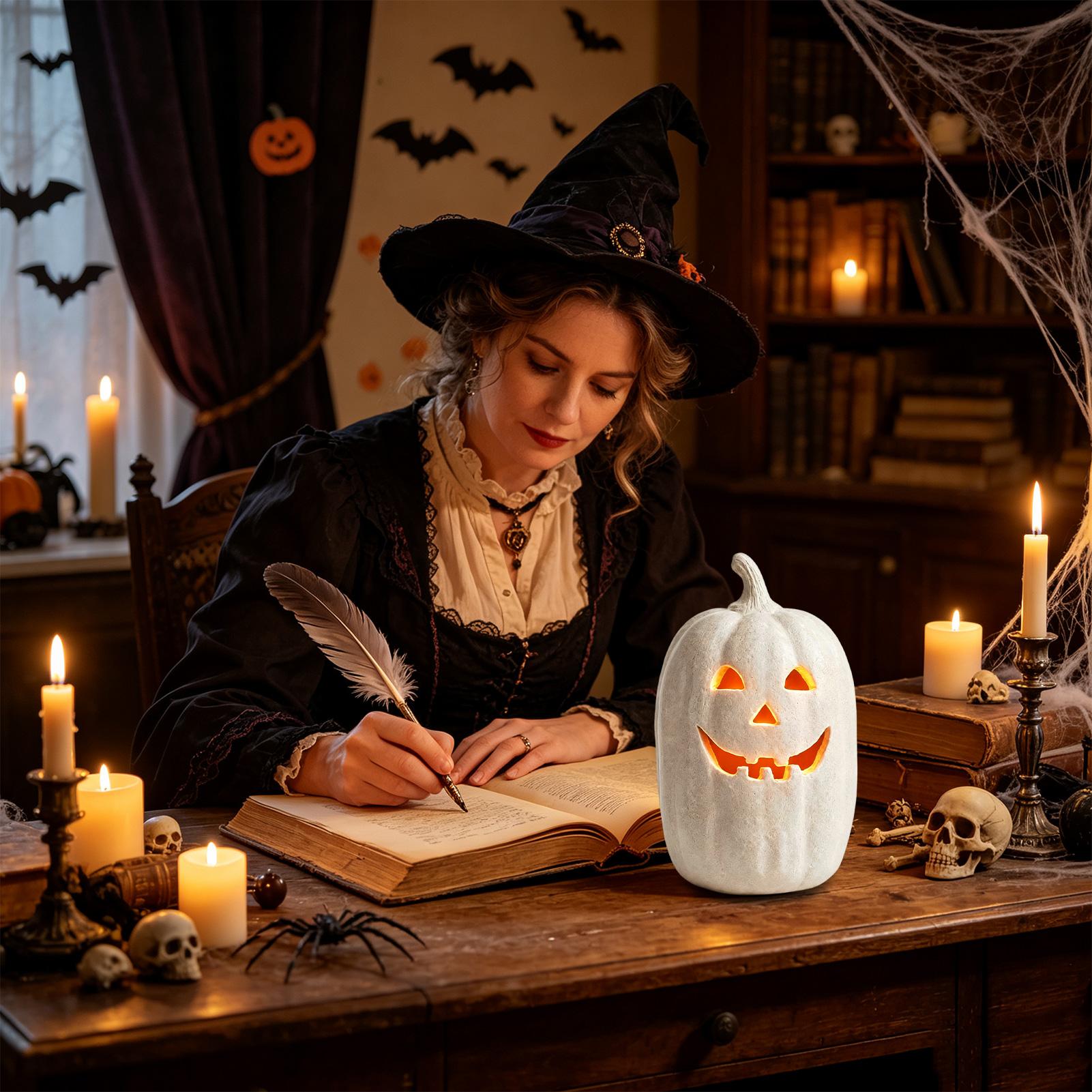 Dekoracje na Halloween: Dynie  – Home Decor Resin recenzja i cena